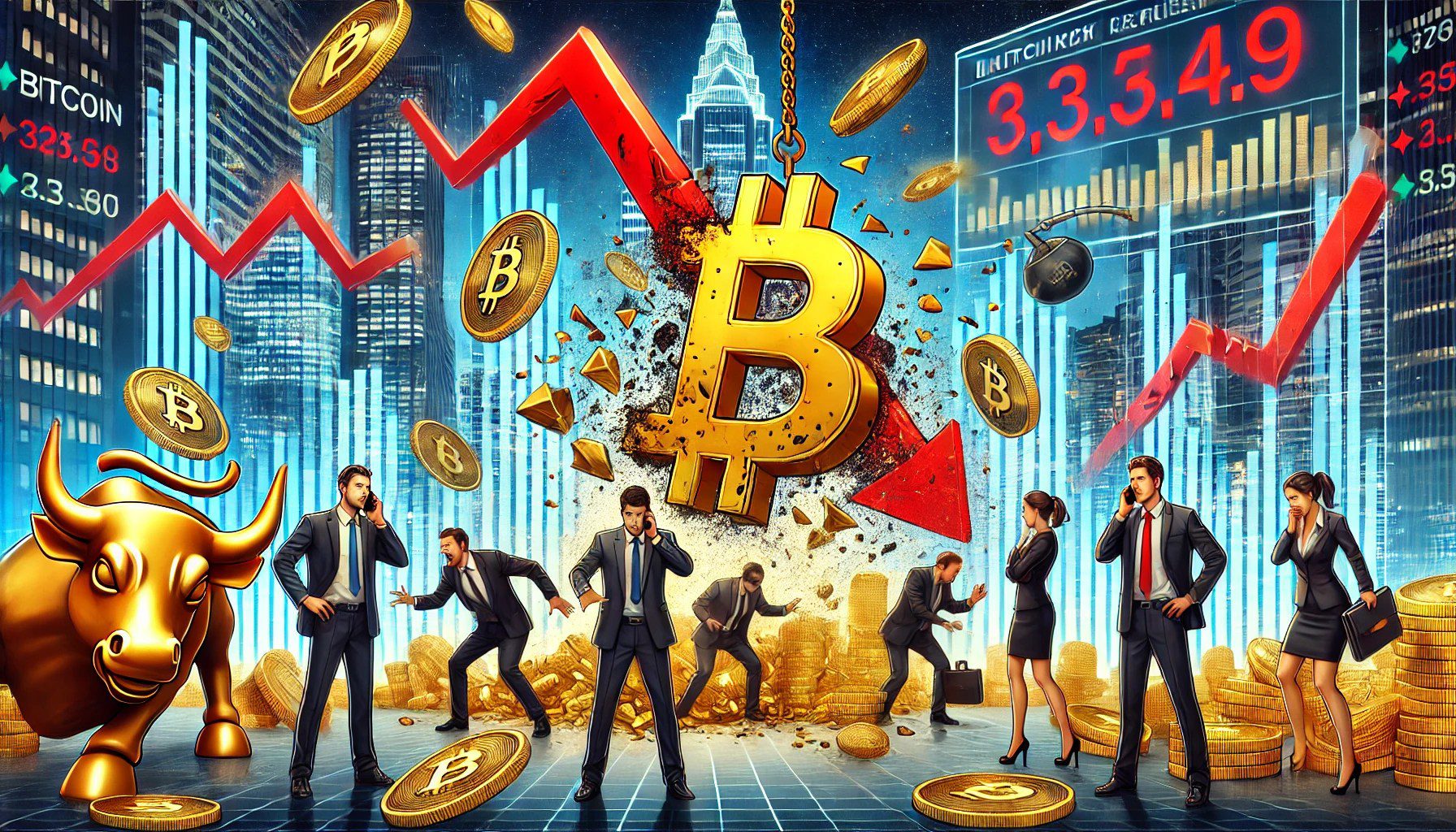 Bitcoin Bulls Yield: $257 Million Crypto Longs Rekt As Btc Crashes Under $58,000