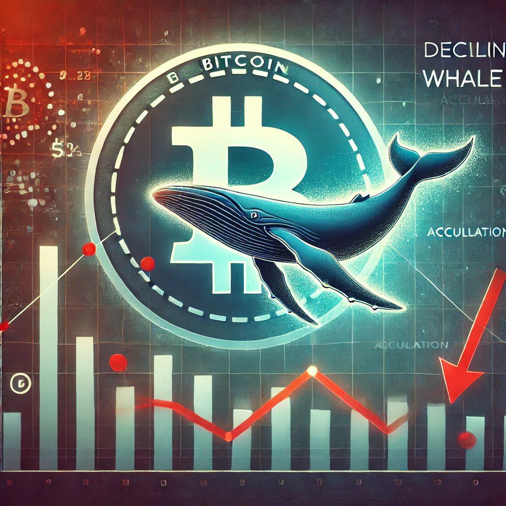 Is Bitcoin’s Bull Run Over? Report Shows Declining Whale Accumulation Points To Bearish Outlook