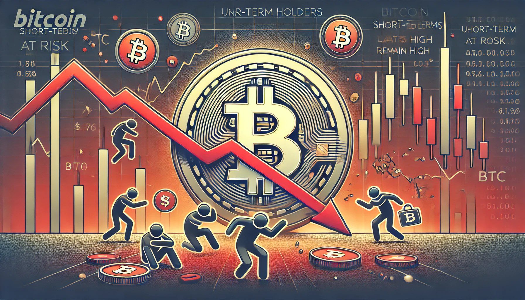 Bitcoin (Btc) Short-Term Holders At Risk As Unrealized Losses Remain High