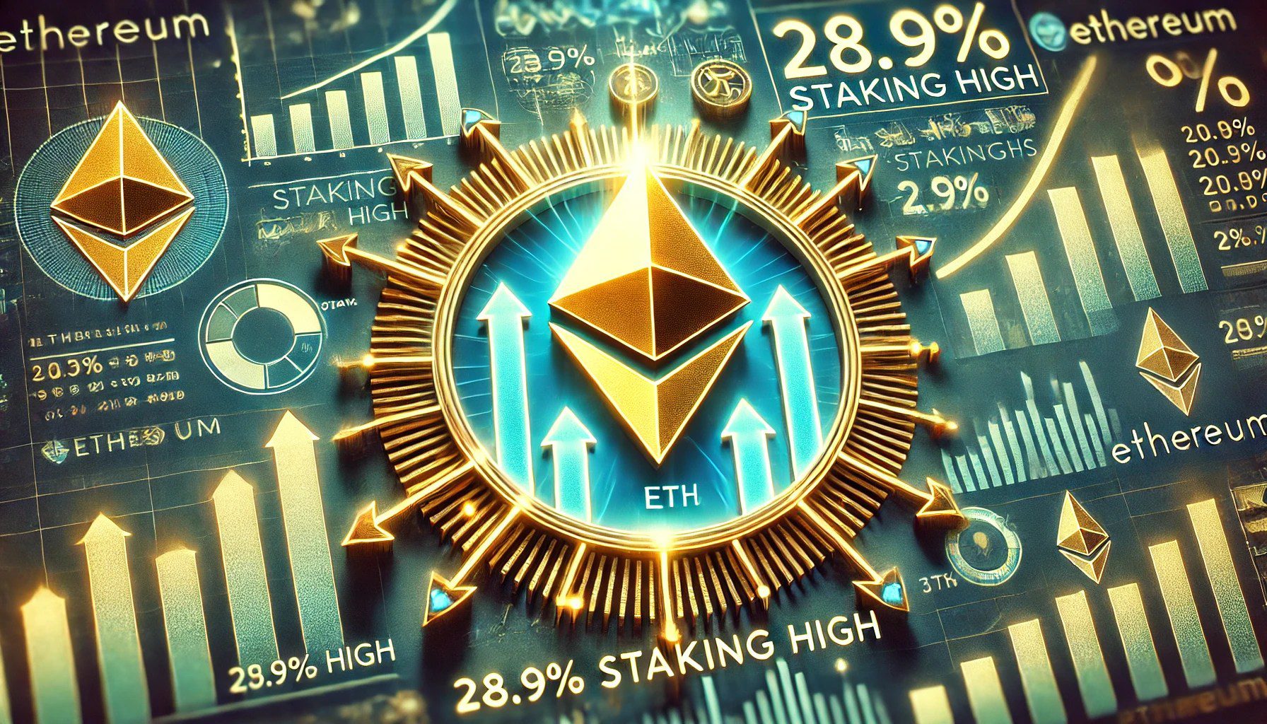 Ethereum Fundamentals Hint At Upside Potential As Staking Hits 29% High