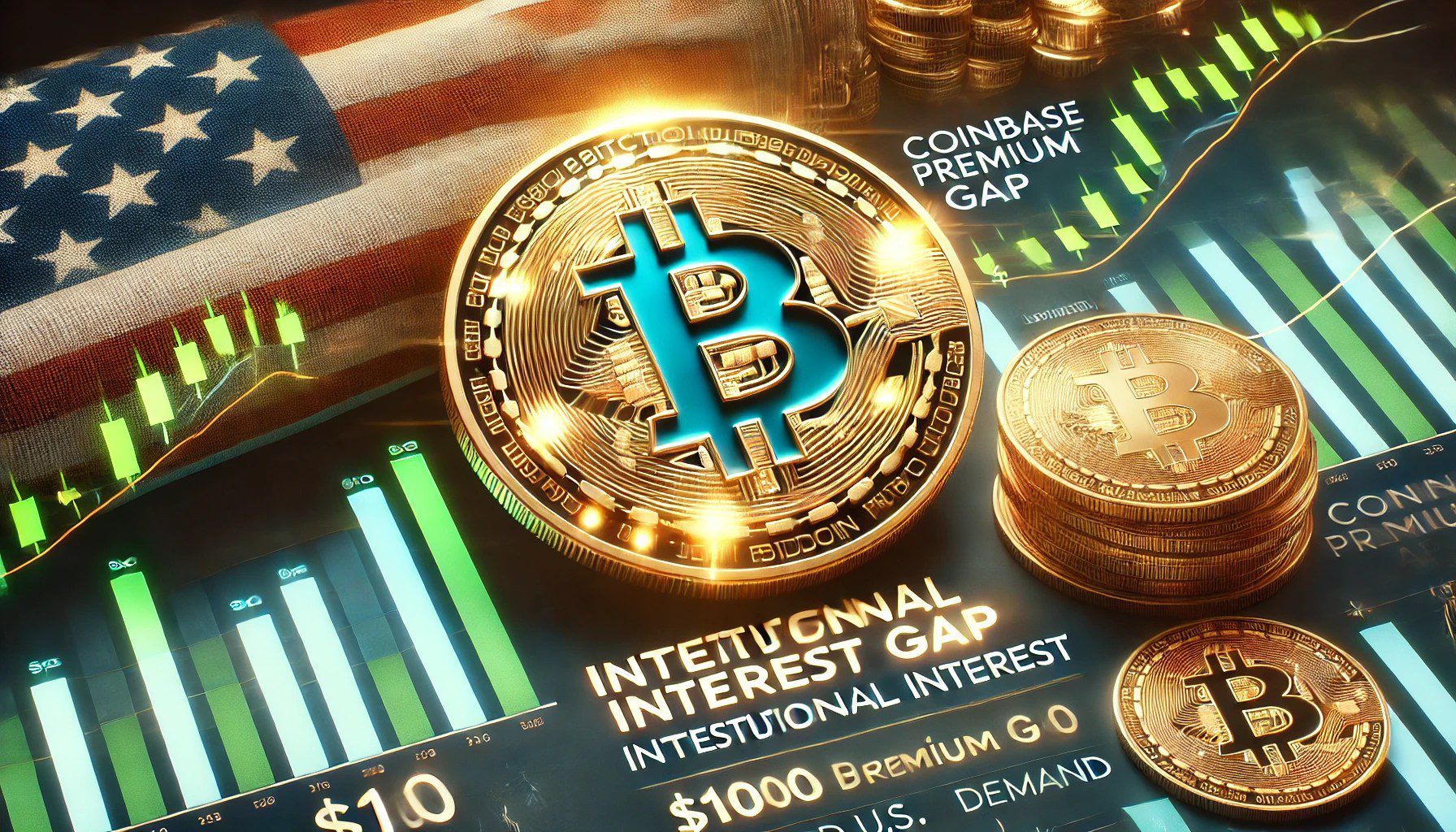 Institutions Driving Bitcoin As Coinbase Premium Gap Hits $100 – Trump Win Brought Back Us Demand