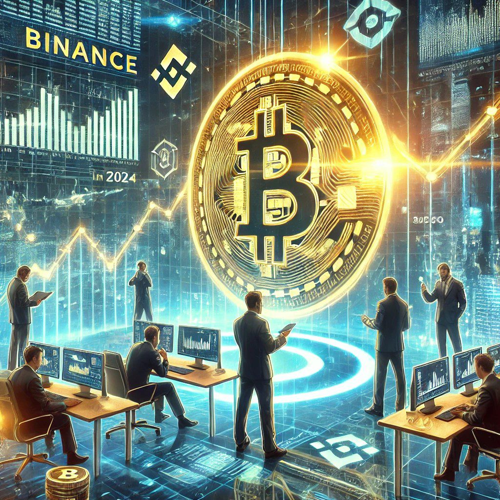 Crypto Exchanges Witness Historic Institutional Surge: Binance Takes The Lead In 2024