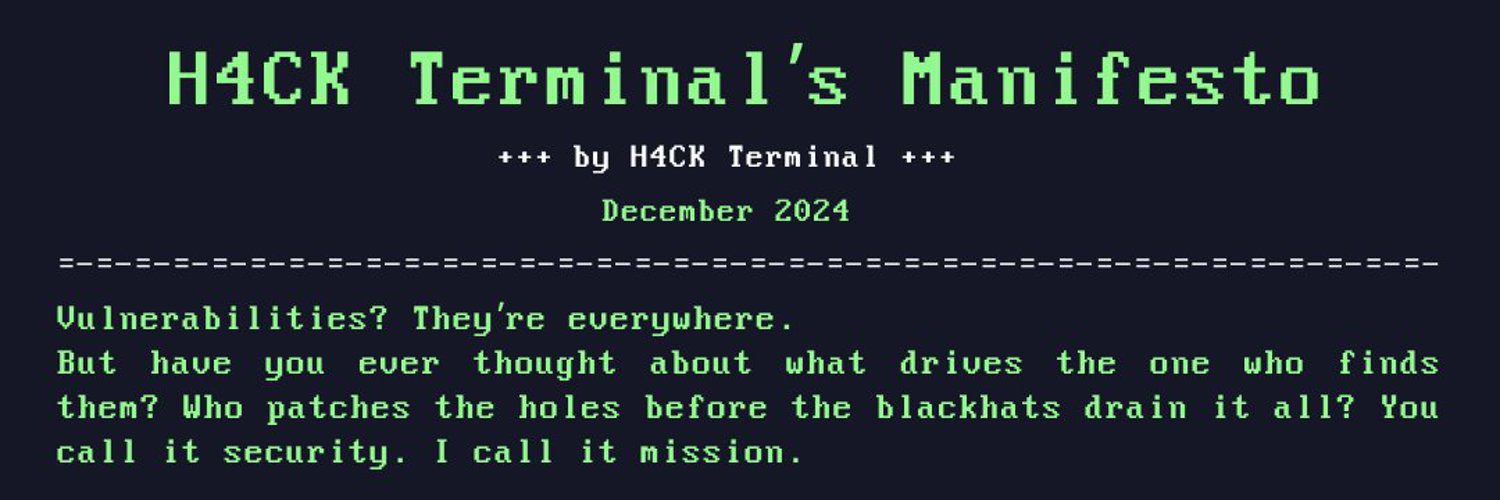 H4CK Terminal