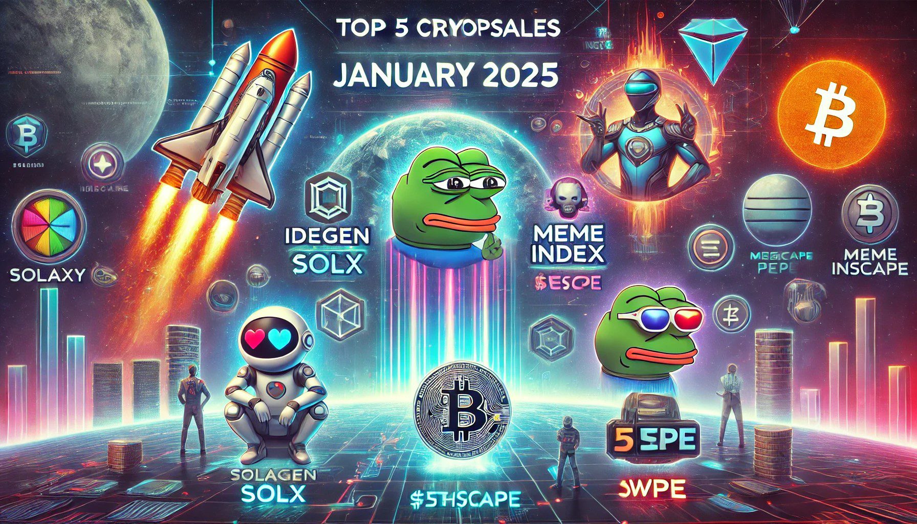 Top 5 Crypto Presales To Keep An Eye On In January 2025