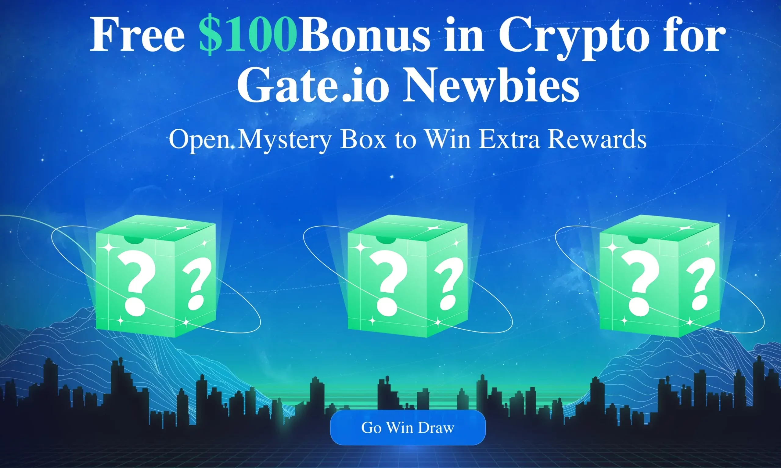 Gate.io Free Crypto Sign-Up Bonus
